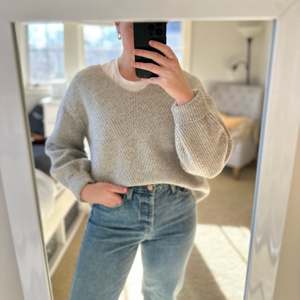 Gray Sweater